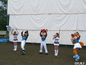 ファイターズスポーツキャラバンin新得町14