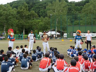 ファイターズスポーツキャラバンin新得町15