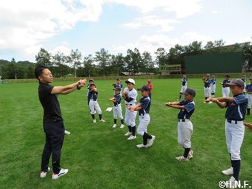 ファイターズスポーツキャラバンin新得町18