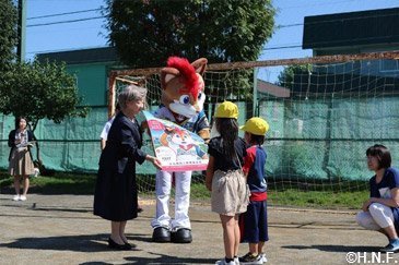 札幌市立栄町小学校を訪問2