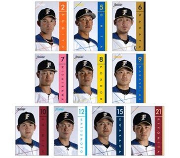 角マグネット全10選手