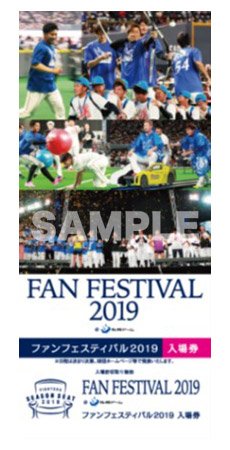 札幌ドームシーズンシート2019付属チケット