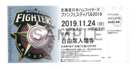 ファンフェスティバル 2019 入場券付チケット