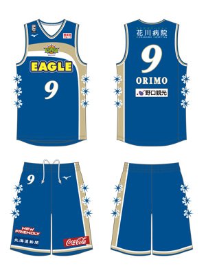 <レバンガ北海道×ファイターズ>コラボユニフォームデザイン