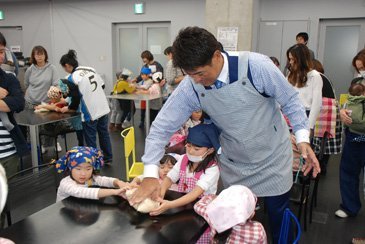 “アスリート味噌”作りの様子2