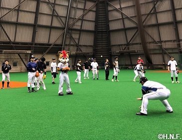 熱血オトコ野球塾 練習の様子2