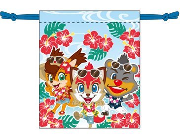 マスコット巾着沖縄ver.集合