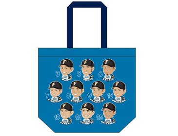 選手イラストトート沖縄ver.