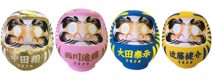 2020 ファイターズ必勝だるま