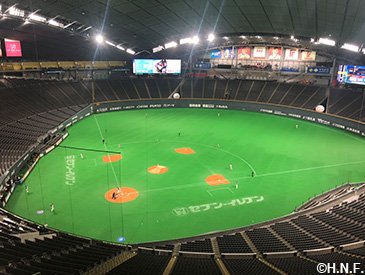 札幌ドームレフトスタンド