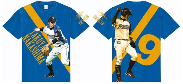 中島卓選手オリジナルTシャツ