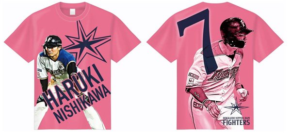 西川選手オリジナルTシャツ