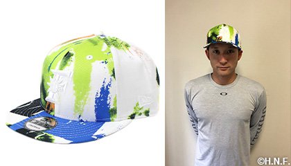 NEW ERA950［F ブラッシュプリント］グリーン