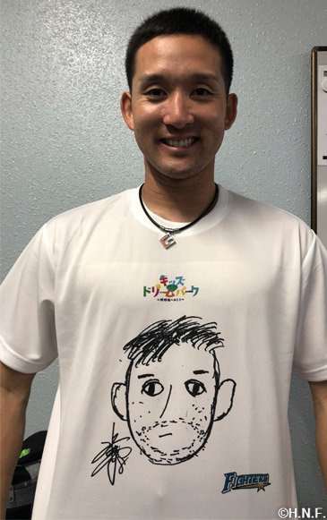 杉谷拳士選の似顔絵