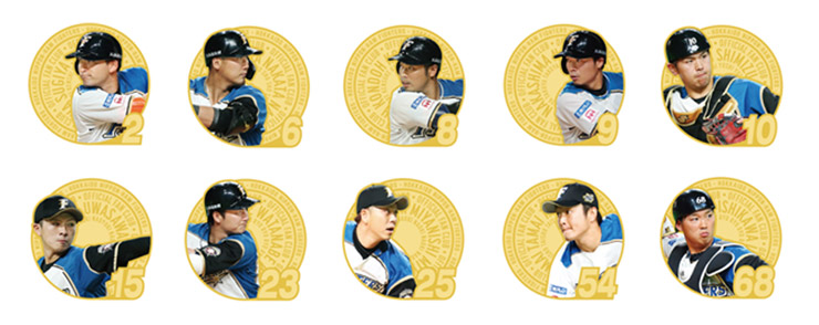 2020プレーヤーズメダル第一弾　3個セット