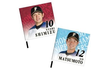 【受注】選手応援フラッグ（カラー）