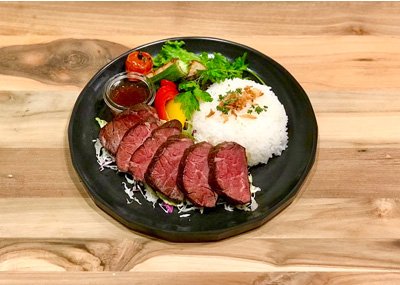 ロスタービーフステーキボウル