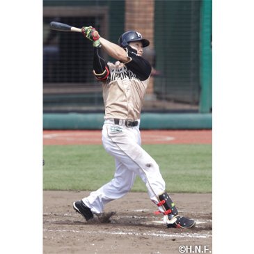 6月28日(日) 4回表 西川選手 1号ソロホームラン