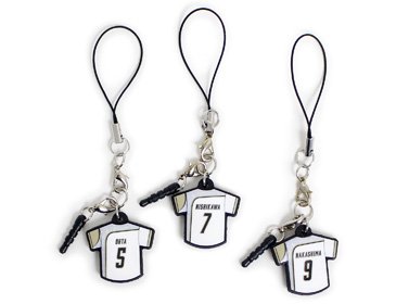 ユニフォームラバーミニストラップ