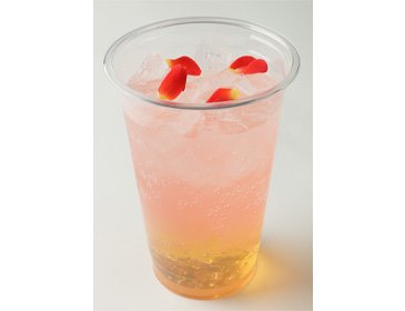 西川遥輝のピンクの梅酒カクテル