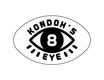 【受注】KONDOH‘s EYE ステッカー