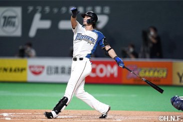 7月30日(木)“久々”となるHR大田選手