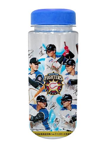 ポッカサッポロ×ファイターズ オリジナルクリアボトル【表】