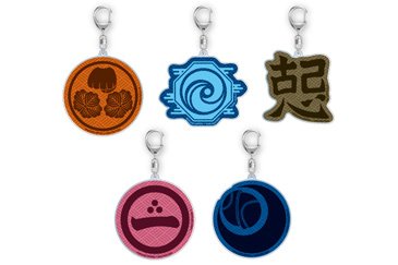 戦士家紋アクリルキーホルダー