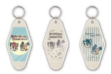 モーテルキーホルダー