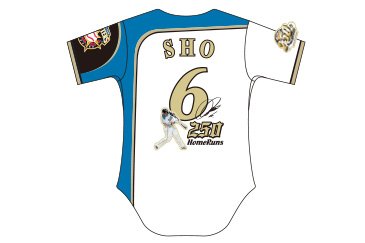 中田翔選手250本塁打記念グッズ発売のお知らせ | 北海道日本ハム