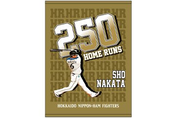 中田翔選手250本塁打記念グッズ発売のお知らせ | 北海道日本ハム 