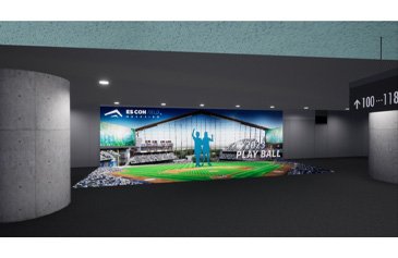 グラウンド写真撮影スポット