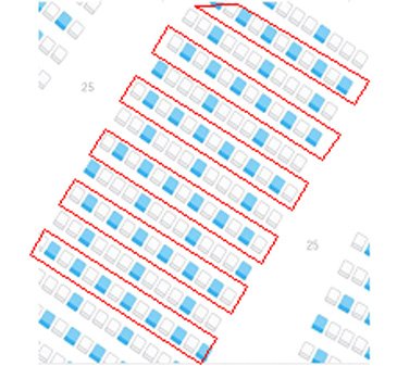 追加販売後座席間隔