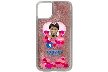 ラメ入りグリッターケース