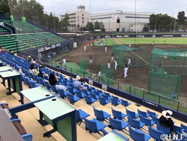 練習見学の様子