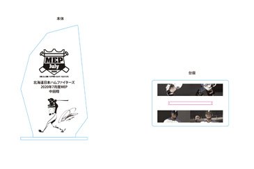 MEP記念アクリルミニチュアトロフィー