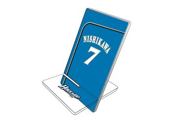 アクリルスマートフォンスタンドミラー