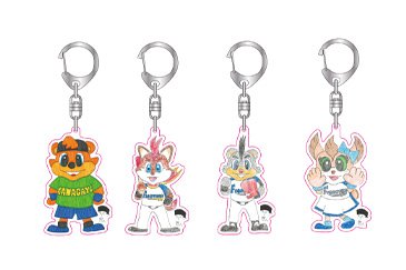 木田画伯 ダイカットキーホルダー