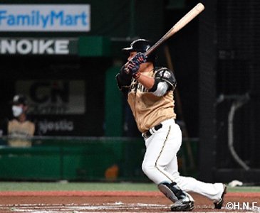 9月23日(水)プロ初安打を放つ樋口選手