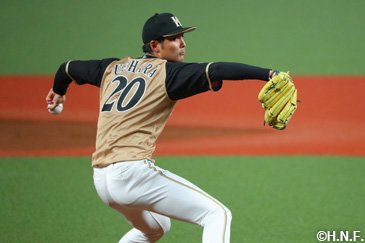 上原健太投手 9月24日(木)待望の今季初勝利