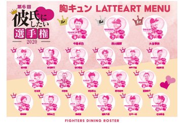 ラテアートメニュー