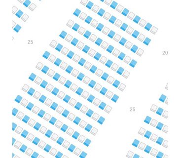 ファンフェスティバル2020座席間隔イメージ