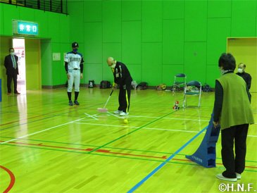 リアル野球盤の様子1
