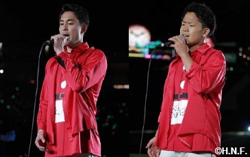 上原投手・福田投手