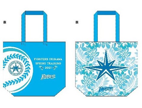 キャンプロゴフルカラートートバッグ