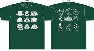 2021ルーキー画伯のC☆B似顔絵Tシャツ01