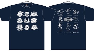 2021ルーキー画伯のC☆B似顔絵Tシャツ02