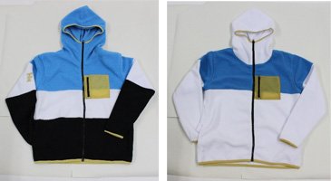 開幕戦に来られない方も！販売品専用カラーのボアジップパーカー
