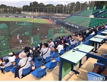 練習見学の様子