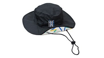 リボン柄サファリハット